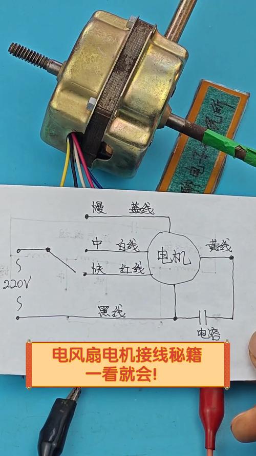 風扇電機接線圖大全，風扇電機好壞測量方法